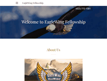 Tablet Screenshot of eaglewingfellowship.org